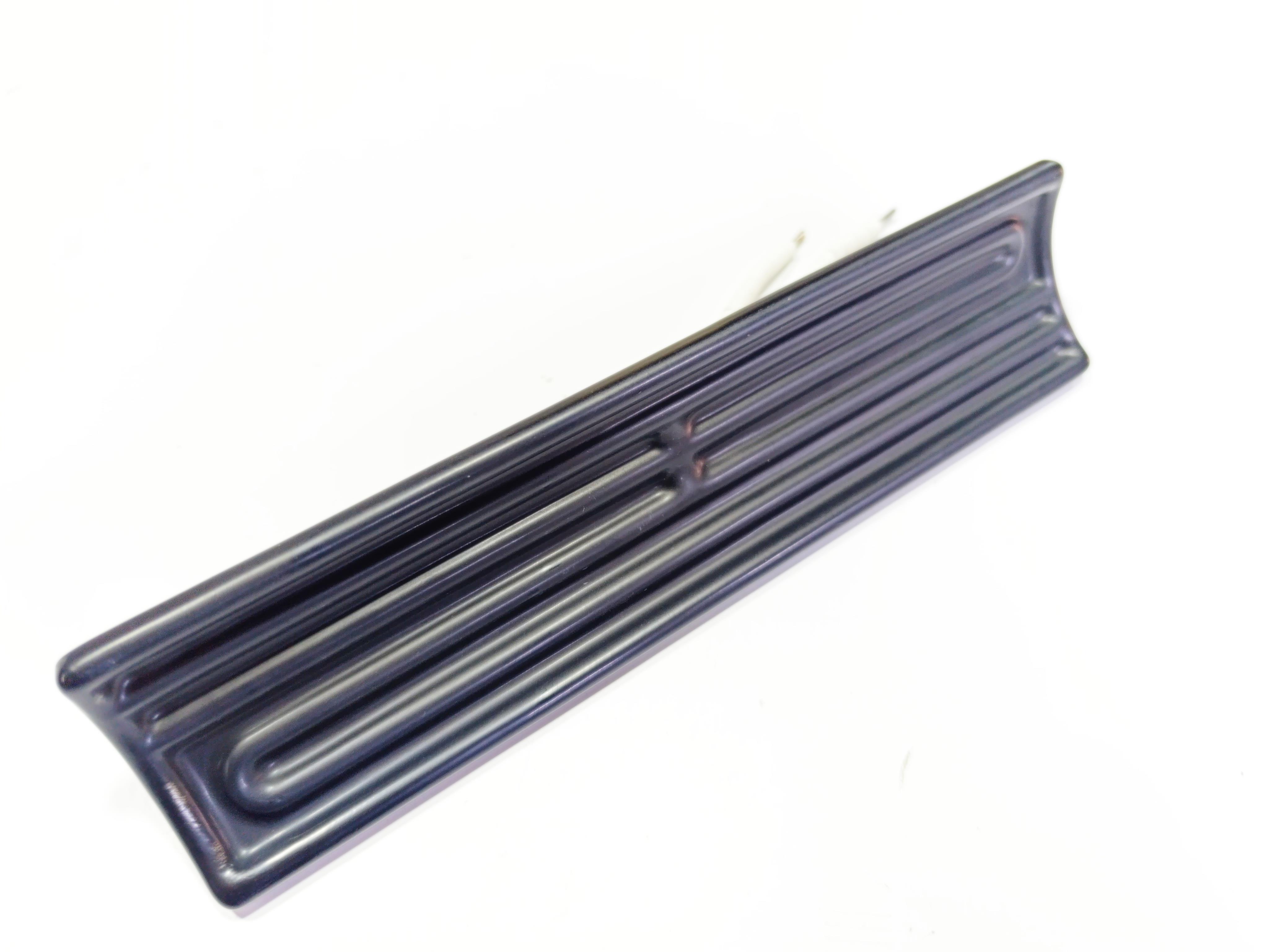 05.Concave (Black) Ceramic resistanceSERN Infrared Ceramic Heater Element Concave 245x60mm 650W 230V Black – FSC ModelSERN Infrared Ceramic Heater Element Concave 245x60mm 650W 230V Black – FSC Model