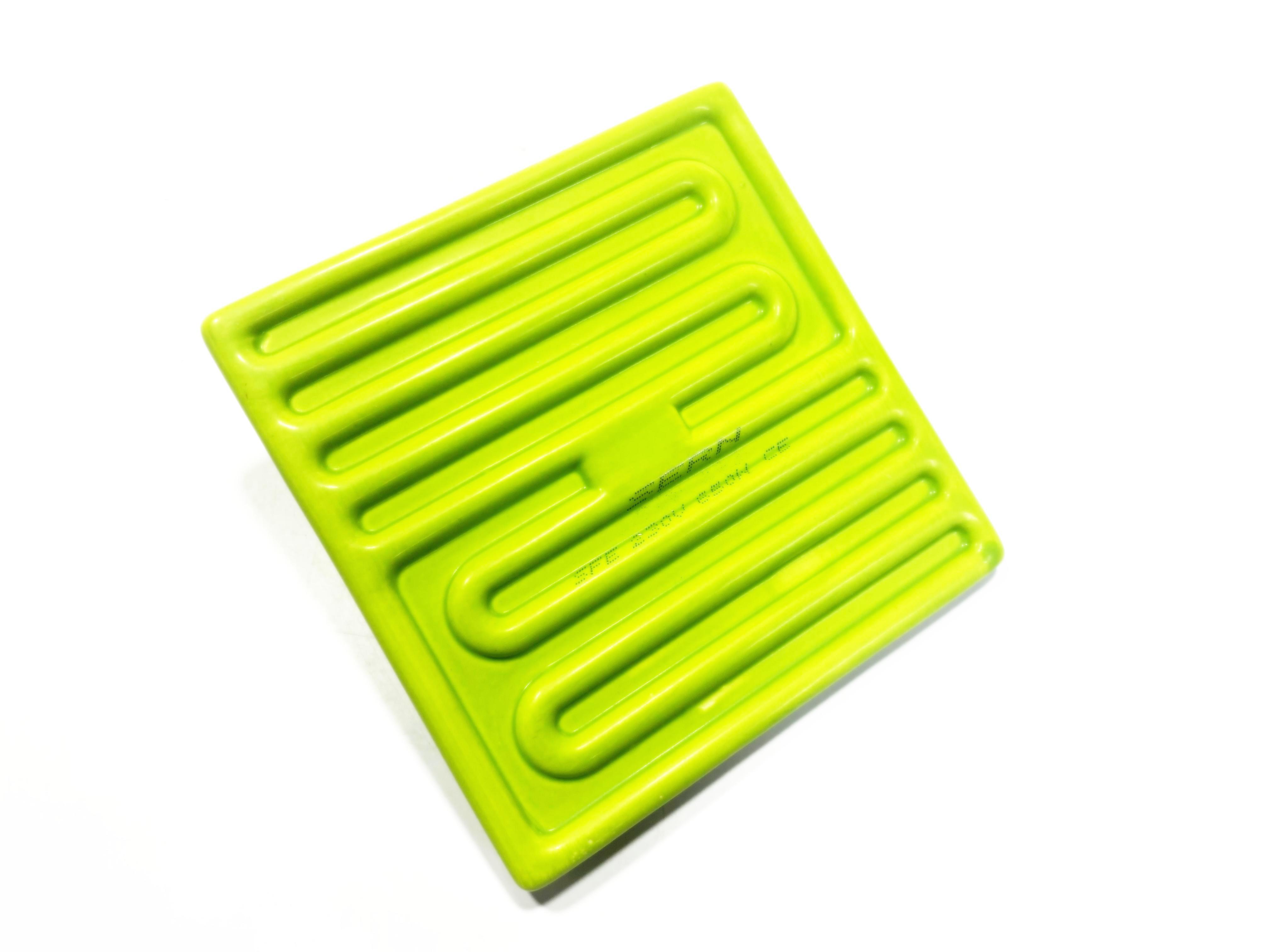 03.Plain (Green) Ceramics ResistancesSERN Infrared Ceramic Heater Element Flat 122x122mm 650W 230V Green – SFE ModelSERN Infrared Ceramic Heater Element Flat 122x122mm 650W 230V Green – SFE Model