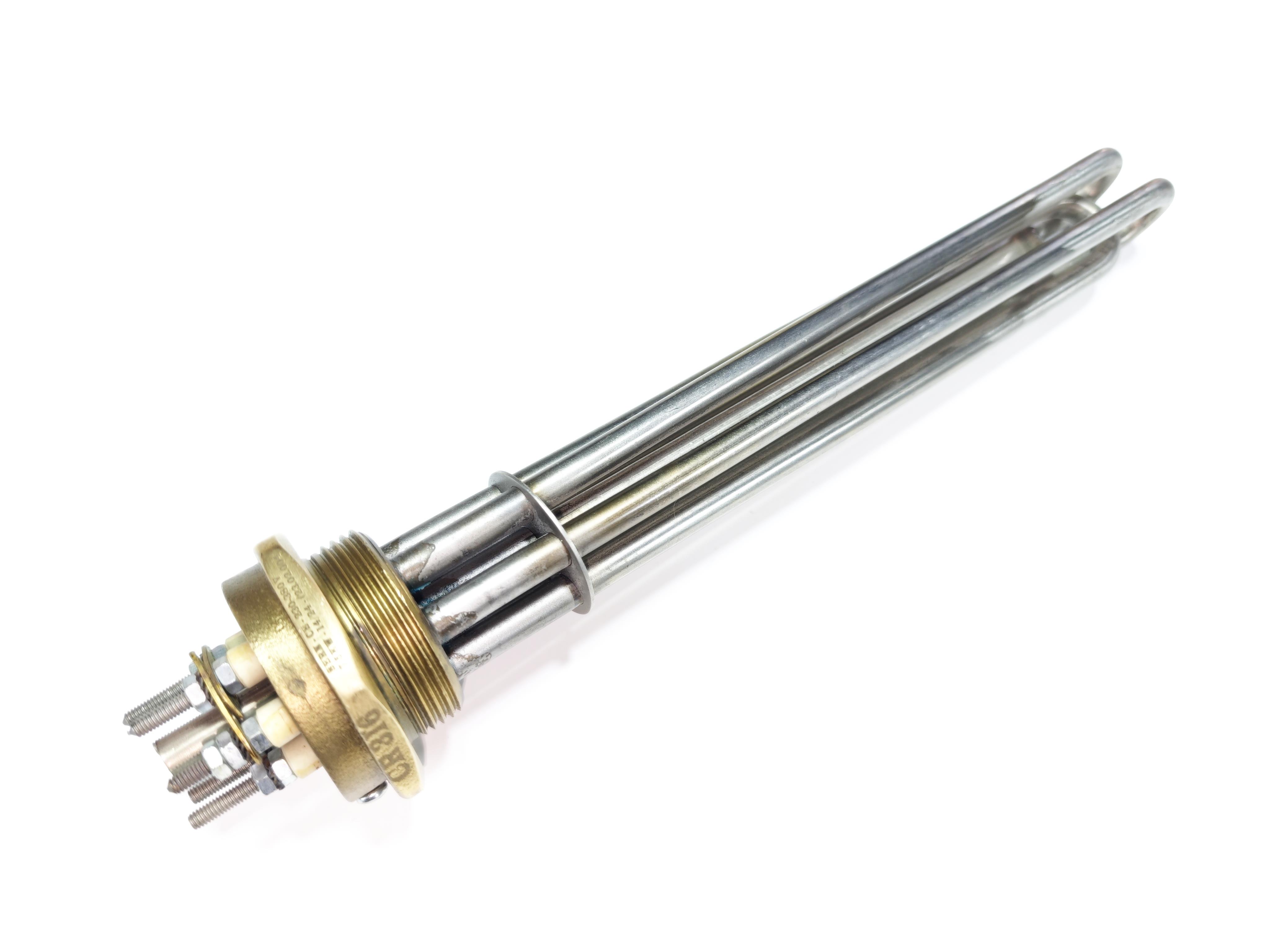 02.316Cr Three-Phase Head HeatersSERN PRIME 1.5 Inch 316 Stainless Steel 7.5KW Three Phase Immersion Heater Head 380VSERN PRIME 1.5 Inch 316 Stainless Steel 7.5KW Three Phase Immersion Heater Head 380V