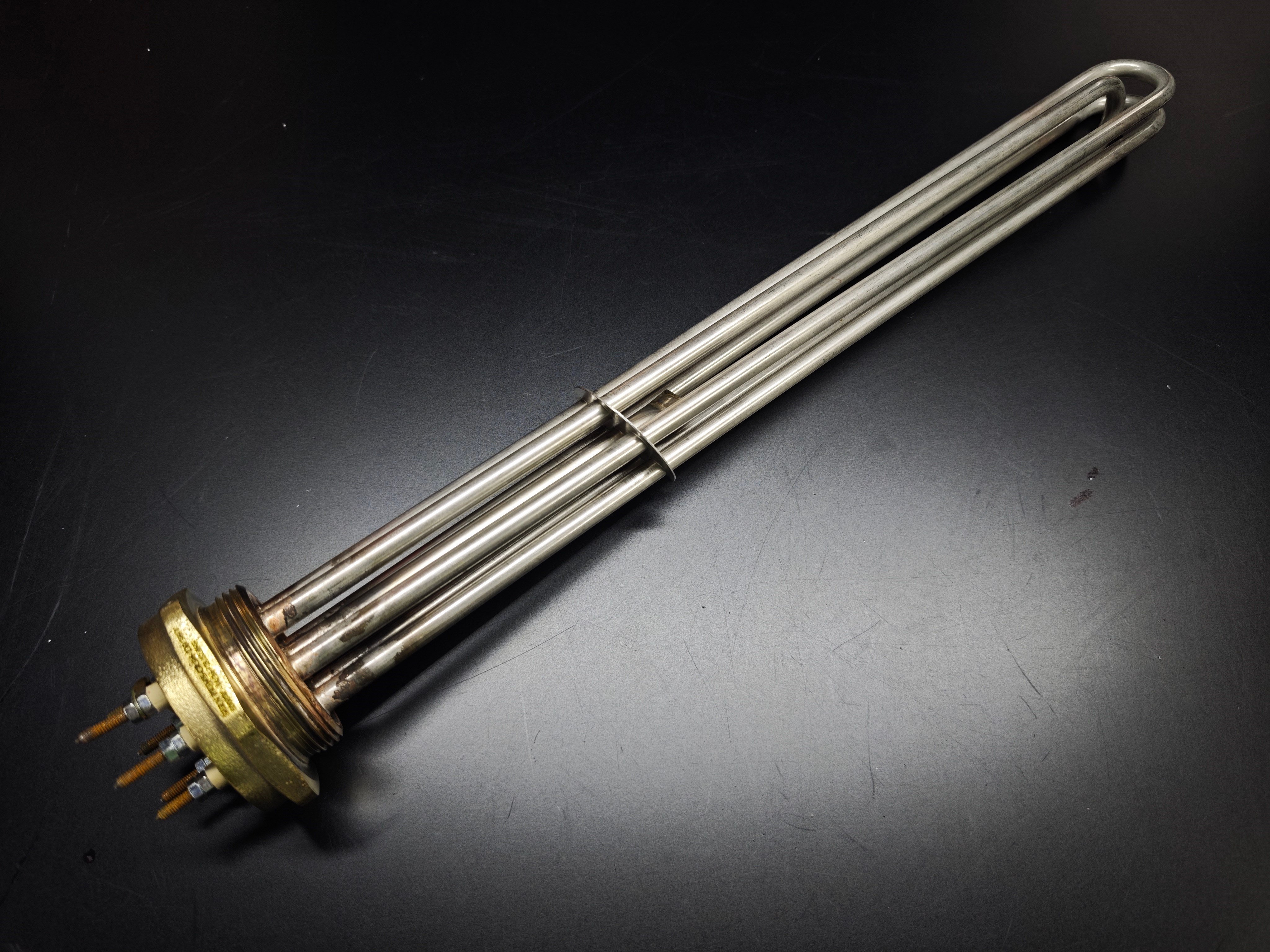 02.Chrome 316 Quality Heating ResistancesSERN PRIME 2 Inch Custom Head Immersion Heating Element 230V/380V 6000W 50cm Metric Terminals CR316SERN PRIME 2 Inch Custom Head Immersion Heating Element 230V/380V 6000W 50cm Metric Terminals CR316
