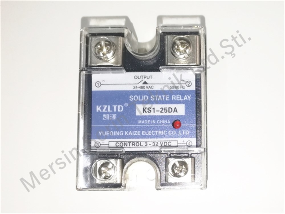 SSR-25A Solid State Relay – 25A 230V AC Control Module for Incubators, Temperature Controllers, and Automation Systems