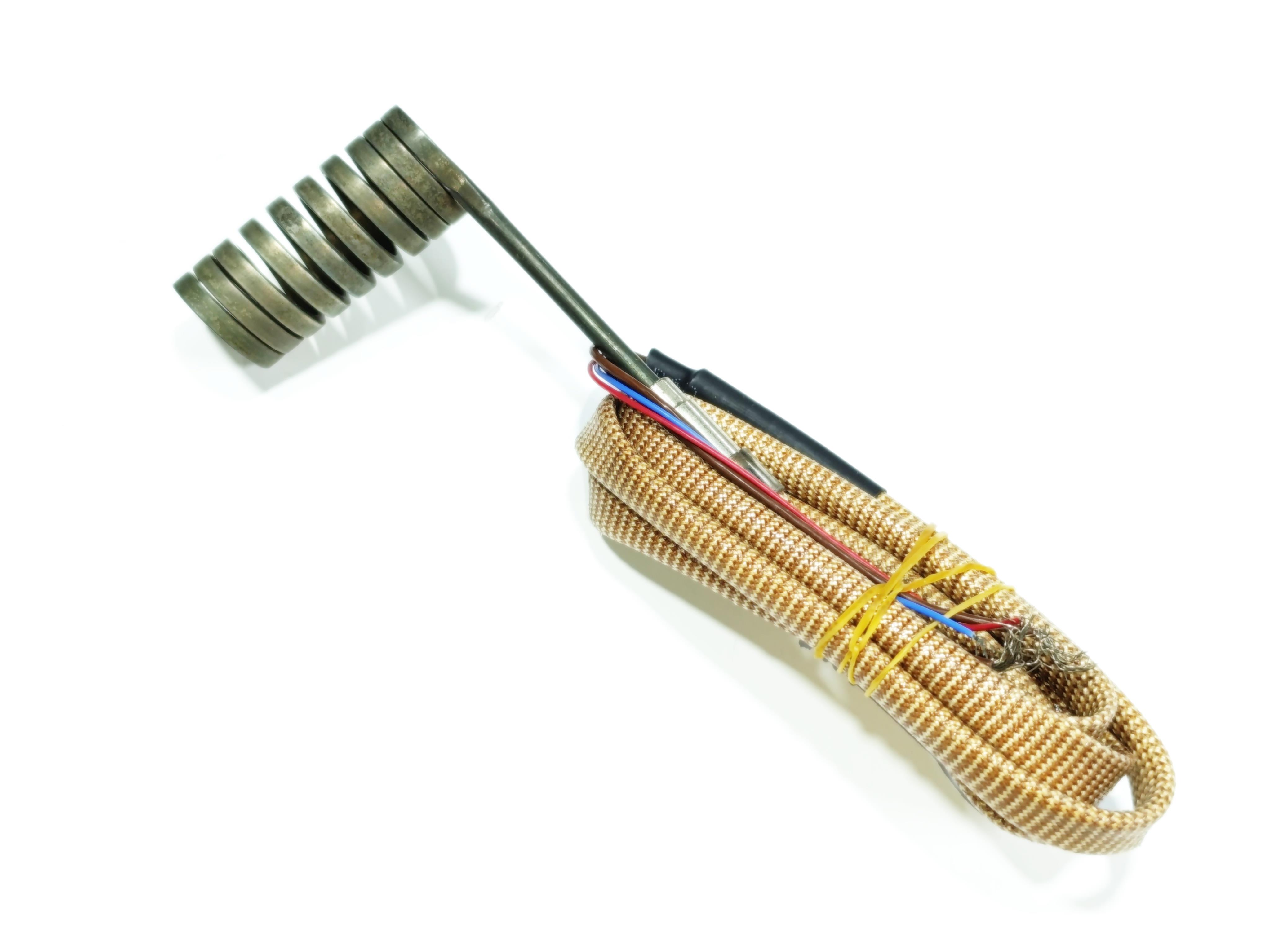 Spiral Hot Runner Heating Resistance 50mm Length - 18mm Diameter - 500W - 230V - 1m Cable