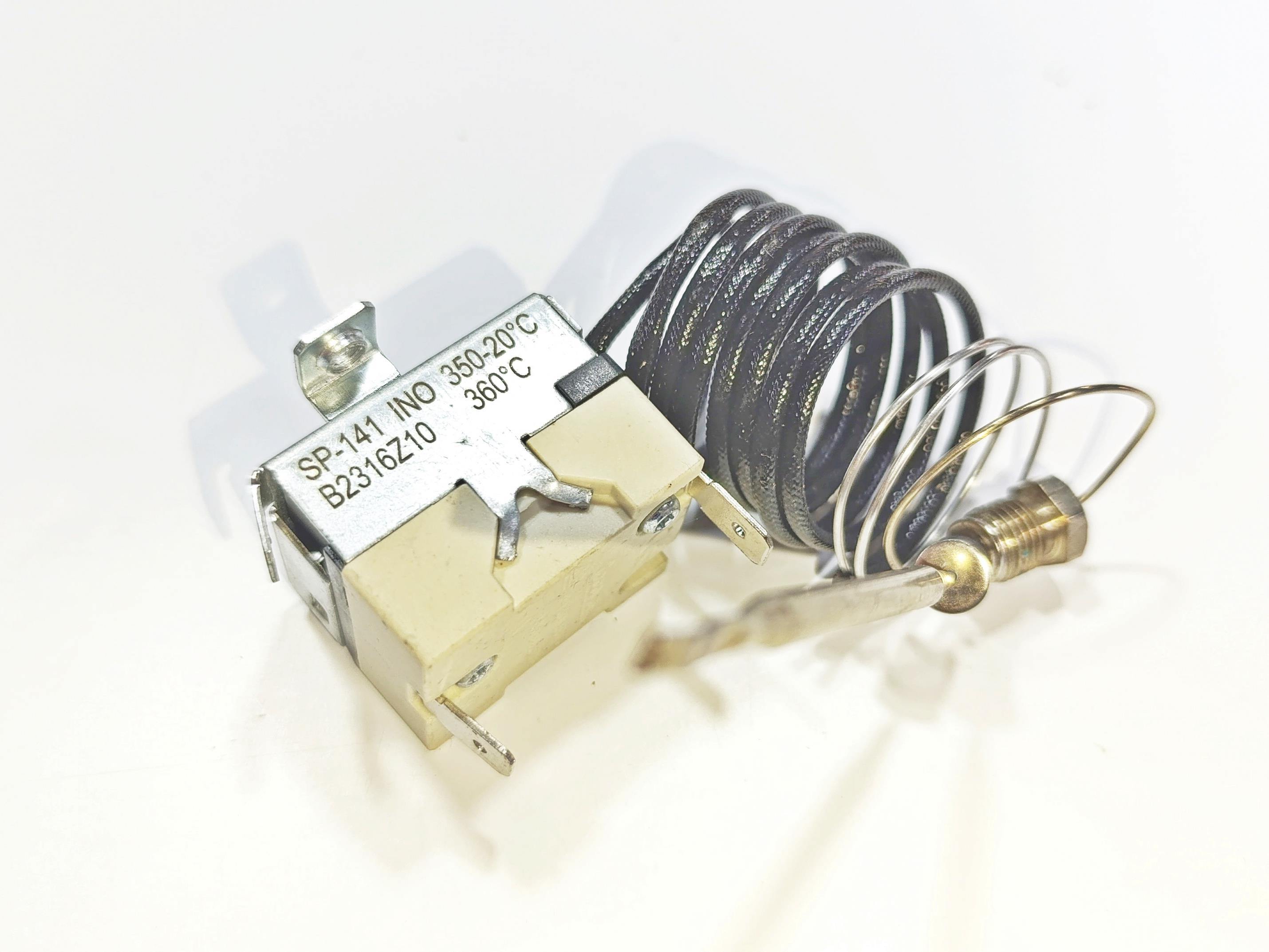 03.Tail ThermostatsTecasa 350°C Capillary Limit Thermostat – SP-141 B2329Z – Glanded Tail Type – 1000mm Capillary SensorTecasa 350°C Capillary Limit Thermostat – SP-141 B2329Z – Glanded Tail Type – 1000mm Capillary Sensor