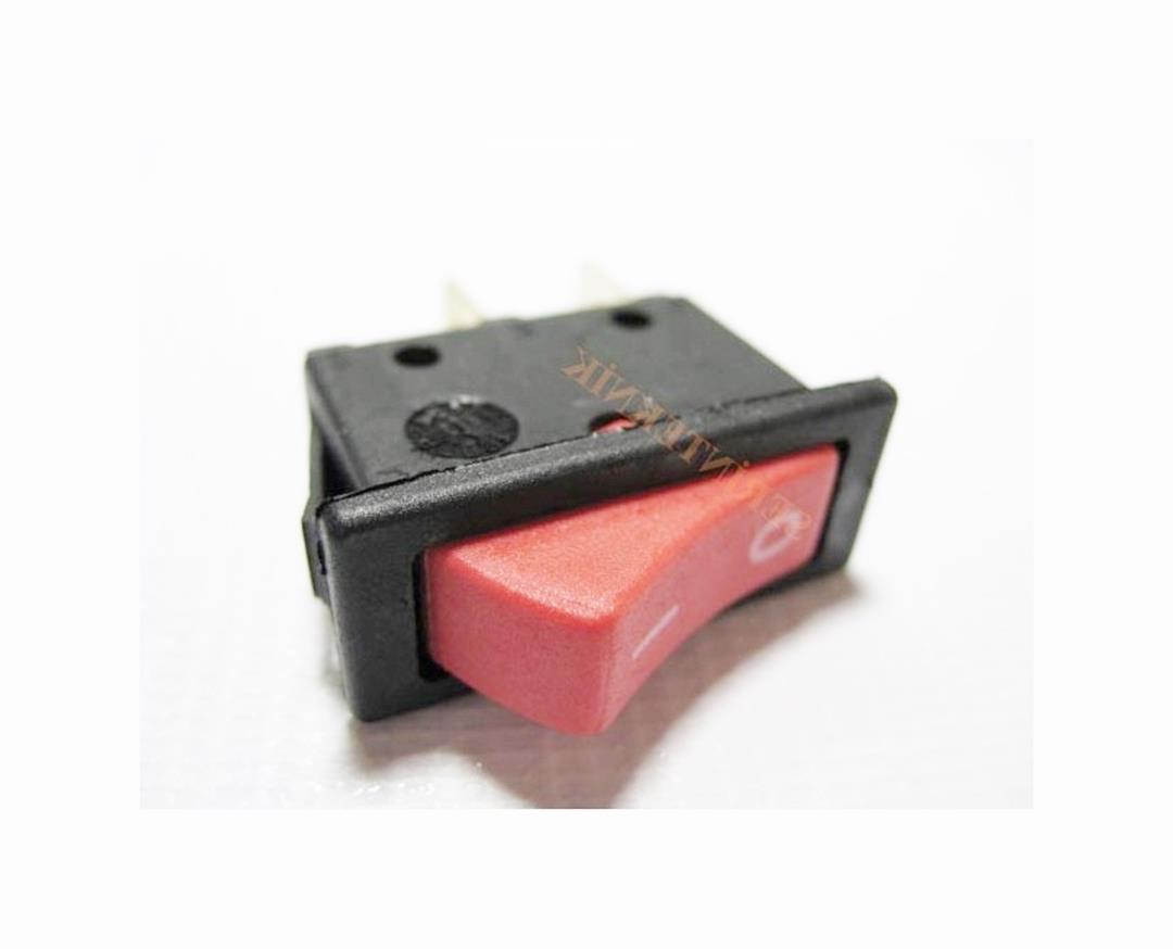 Wide Single On/Off Switch Power Strip without Light, Red, 230V 4-Socket Extension Lead