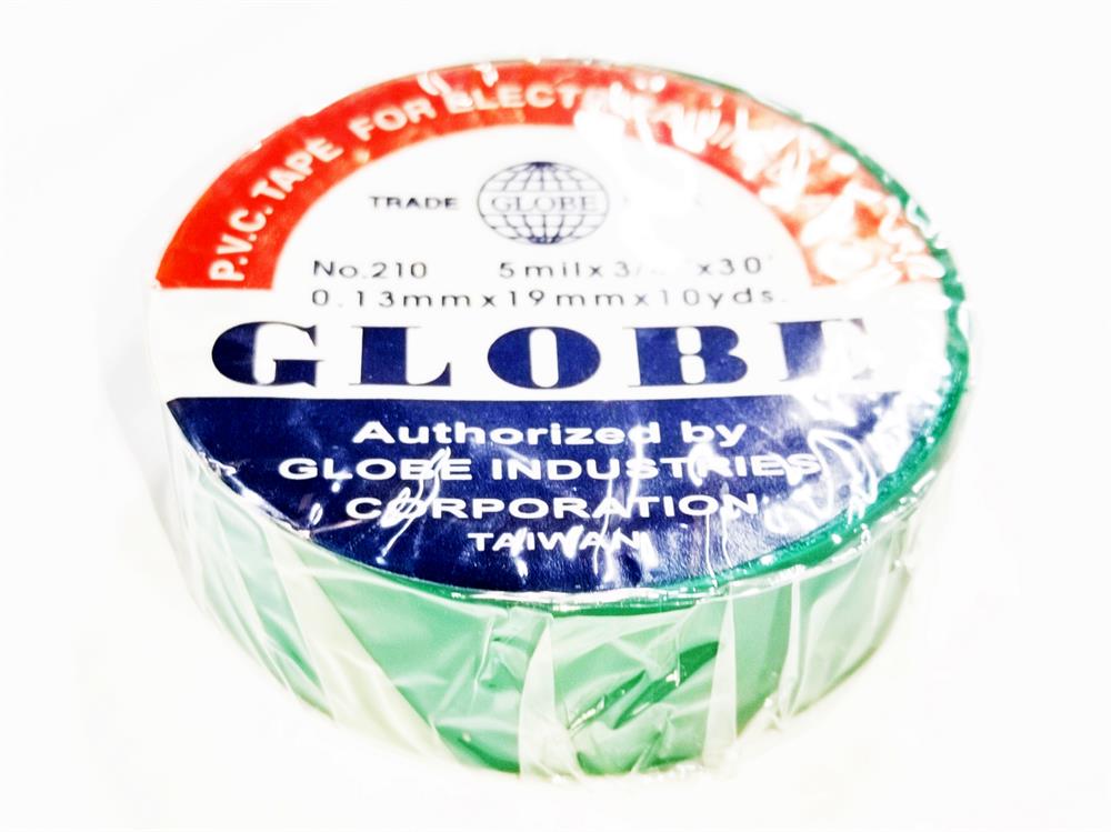 Globe Green Electrical Tape – Insulation Tape for Electrical Wiring