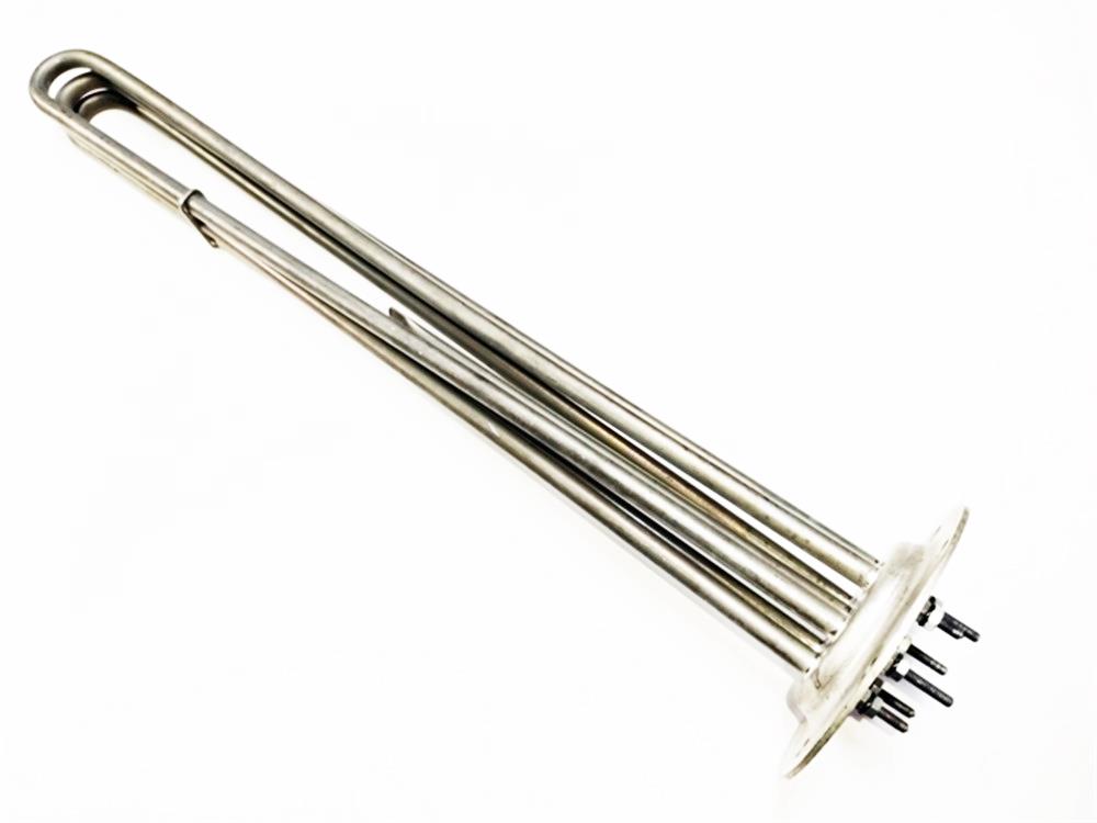 Round Flanged Industrial Kitchen Heating Element 9000W 40cm 380V
