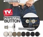 Pantolon ve Etekleri Metal Sihirli Düğme İle Daraltıp Genişletin