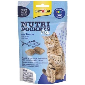 Gimcat Nutripockets Ton Balıklı Kedi Ödülü 60 Gr