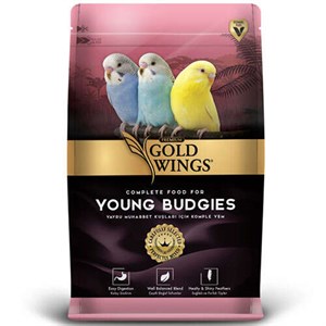 Gold Wings Premium Yavru Muhabbet Kuşları için Komple Yem 1000 Gr