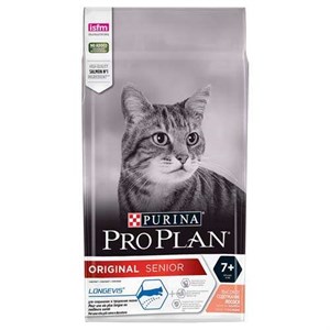 Pro Plan Senior (+7 Yaş) Balıklı Yaşlı Kedi Maması - 3 Kg