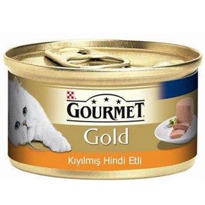 Purina Gourmet Gold Kıyılmış Hindi Etli Konserve Kedi Maması - 85 Gr