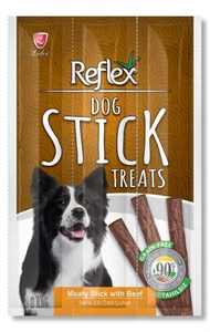 Reflex Dog Stick Biftek Etli Köpek Tahılsız Ödül Çubukları 11 Gr x 3 Stick