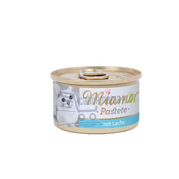 Miamor Pastete Somonlu Kedi Maması Konservesi - 85 Gr