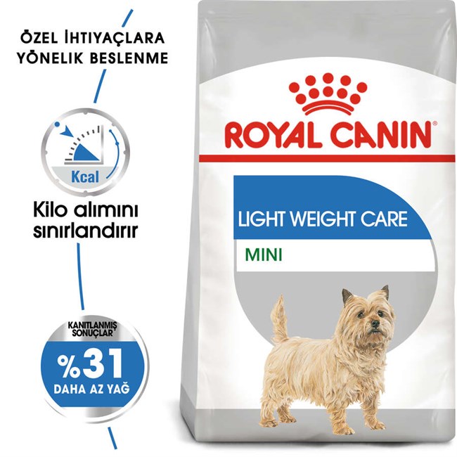 Royal Canin Mini Light Küçük Irk Yetişkin Köpek Maması - 4 Kg