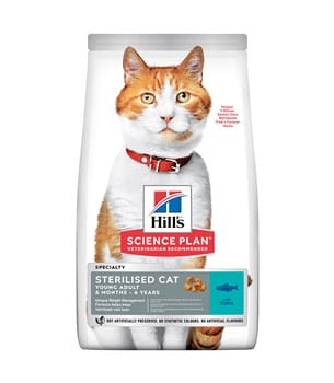 Hills Sterilised Kısırlaştırılmış Ton Balıklı Kedi Maması - 1,5 kg