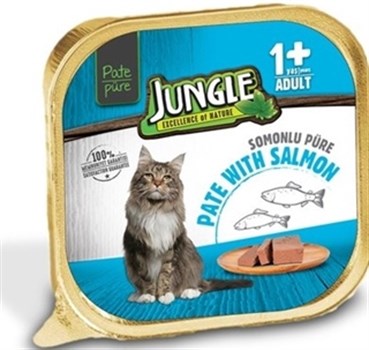 Jungle Kedi 100g  Balıklı Ezme/Pate Mama