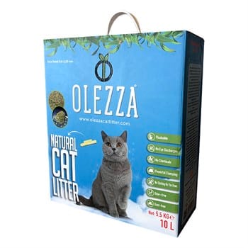 Olezza 10Lt Mısır Koçanı Kedi Kumu (5,5kg)