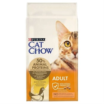Purina Cat Chow Hindili Ve Tavuklu Yetişkin Kedi Maması - 15 Kg