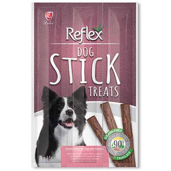 Reflex Dog Stick Somonlu Köpek Tahılsız Ödül Çubukları 11 Gr x 3 Stick