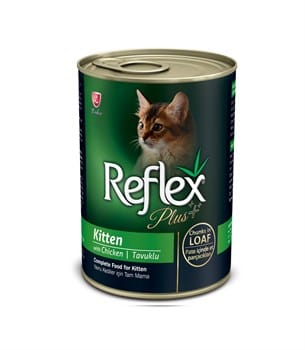 Reflex Plus Loaf Kitten Tavuklu Yavru Kedi Konservesi - 400 g
