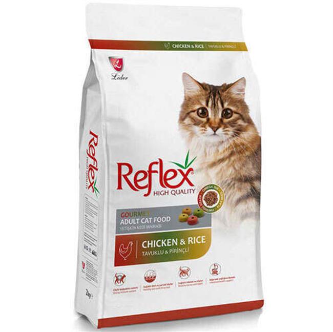 Reflex Tavuk Etli Renkli Taneli Yetişkin Kedi Maması - 2 Kg