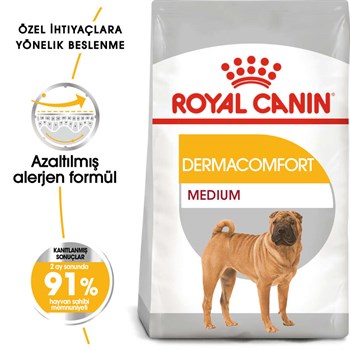 Royal Canin Medium Deri Hassasiyeti Yetişkin Köpek Maması - 10 Kg