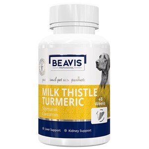 BEAVIS Milk Thistle Turmeric M Large Breed 135 gr 90 Tab
