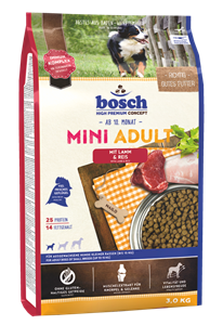 Bosch Mini Lamb Glutensiz Kuzu Küçük Irk Köpek Maması 3 Kg