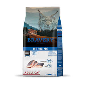 Bravery  Herring Ringa Balıklı Kısırlaştırılmış Kedi Maması 2 kg