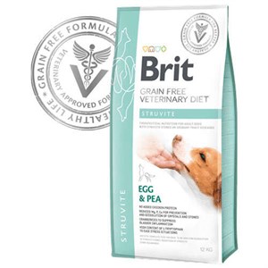 Brit Veterinary Diets Struvite Tahılsız Yumurta Bezelye Köpek Maması 2 Kg 