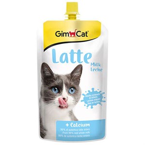 Gimcat Milk Latte Calcium Sıvı Kedi Sütü 200 ML