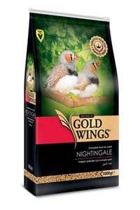 Gold Wings Premium Yetişkin Bülbül ve Saka için Komple Yem 1000 Gr