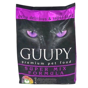 Guupy Mix Cat Karışık Kedi Maması 1 KG