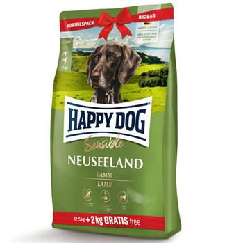 Happy Dog Neuseeland Kuzu Etli Köpek Maması 12,5 + 2 Kg