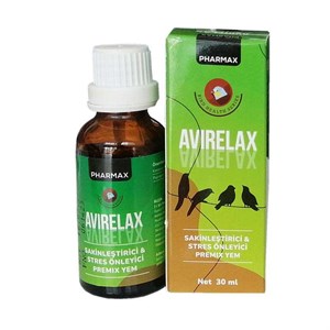Pharmax Avirelax Kuş Stres Önleyici 30 ML