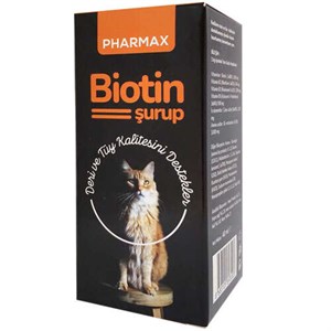 Pharmax Biotin Deri ve Tüy Sağlığı Kedi Şurubu 40 ML