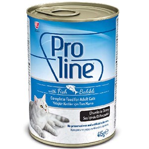 Proline Balıklı Sos İçinde Et Parçalı Kedi Konservesi 415 Gr