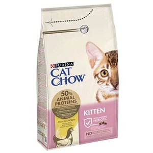 Purina Cat Chow Kitten Tavuklu Yavru Kedi Maması - 1,5 Kg