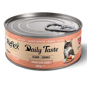 Reflex Daily Taste Somonlu (Kıyılmış Etli) Kedi Konservesi 85 Gr
