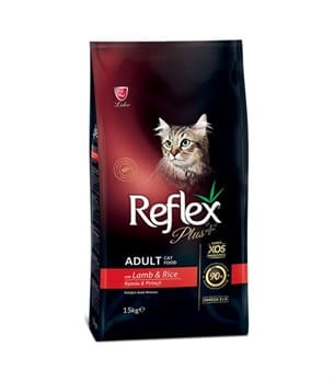 Reflex Plus Lamb Kuzu Etli Yetişkin Kedi Maması - 15 kg