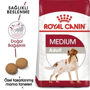 Royal Canin Medium Adult Yetişkin Köpek Maması - 15 Kg