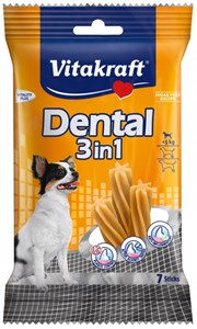 Vitakraft Köpek Diş BakımÖdül 3ü1 7Ad Xs 120Gr