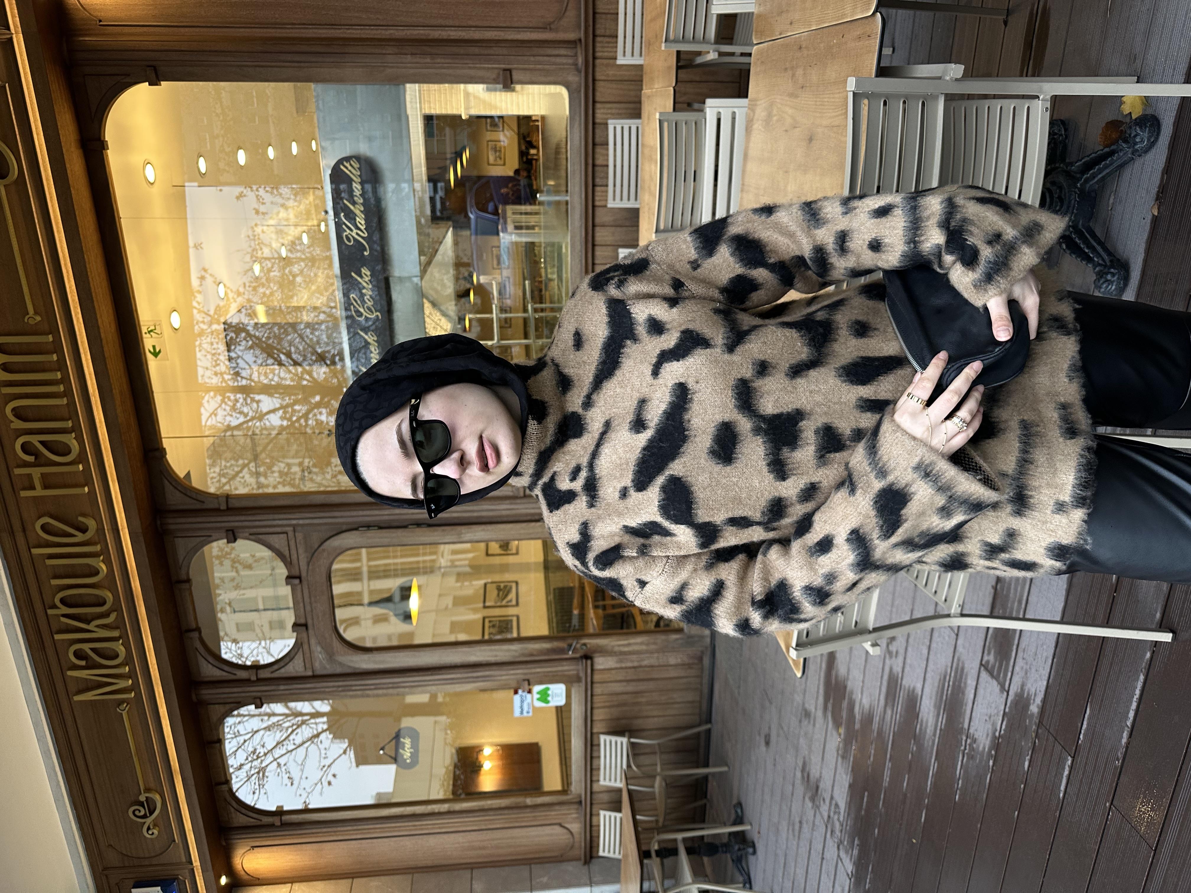 Kahve Leopar Kazak