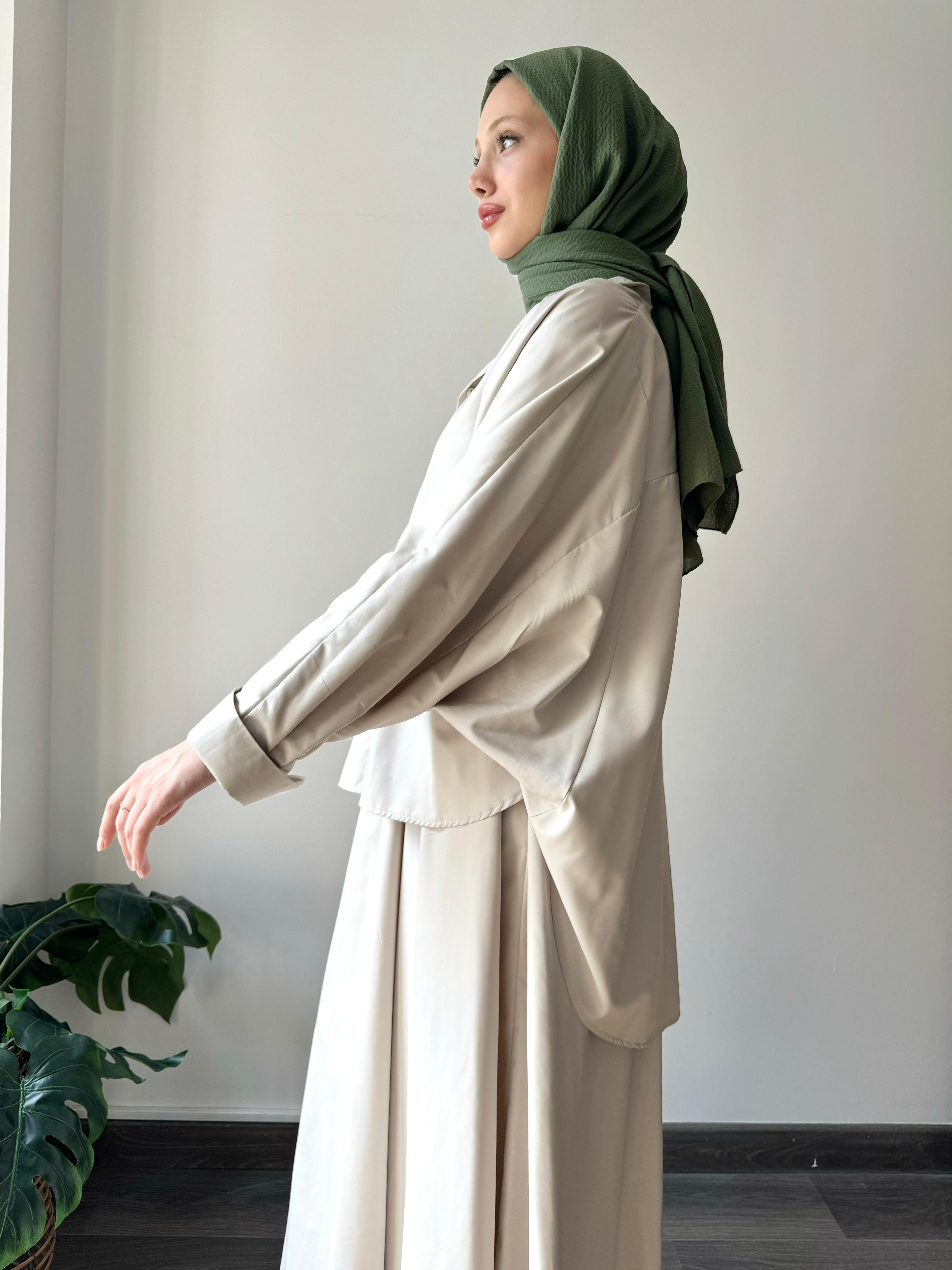Pantolon Etekli Takım Taş