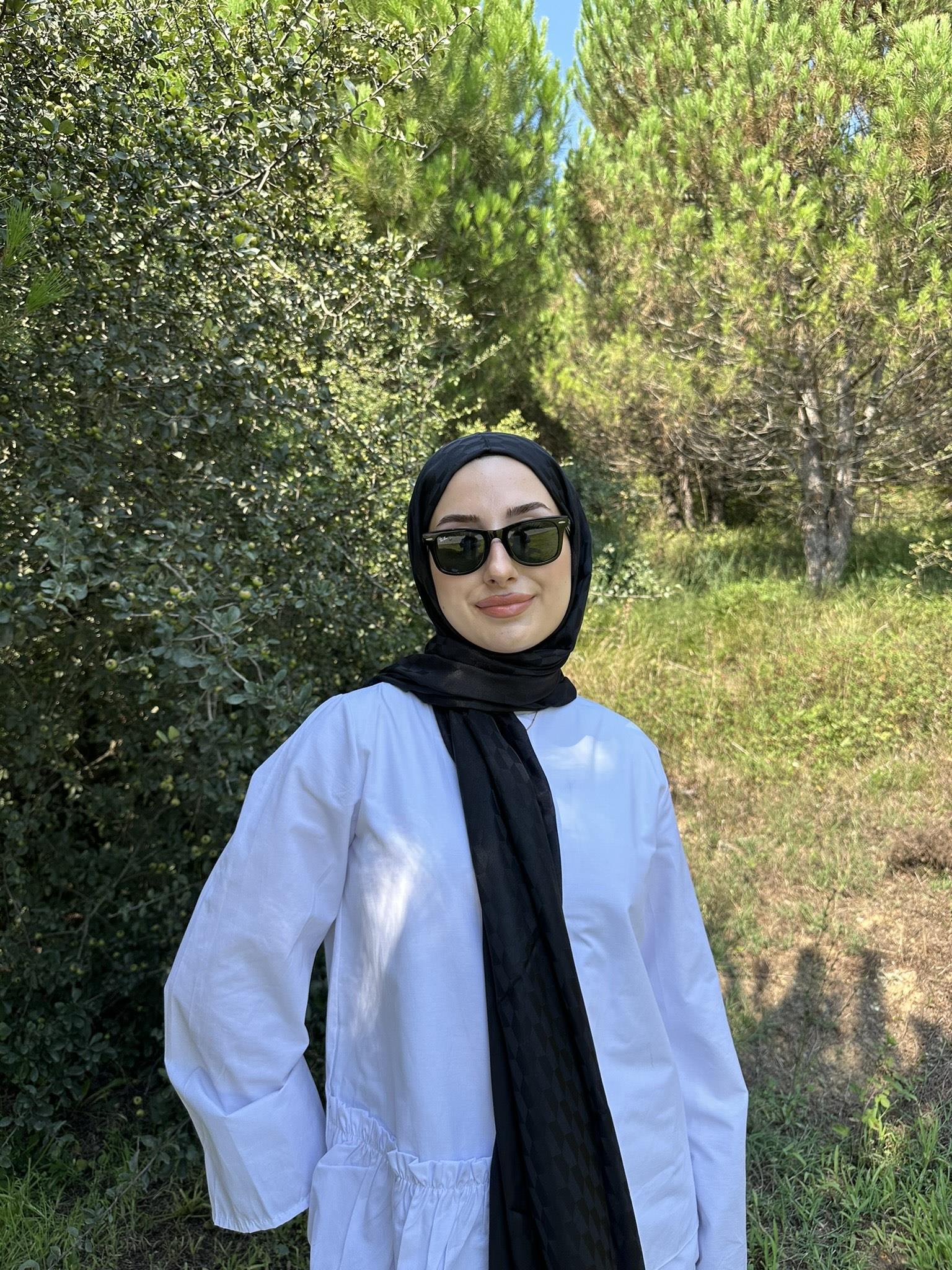 SİYAH QOZA DESEN İPEKSİ JAKAR ŞAL