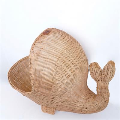 Balina Rattan Oyuncak Sepeti