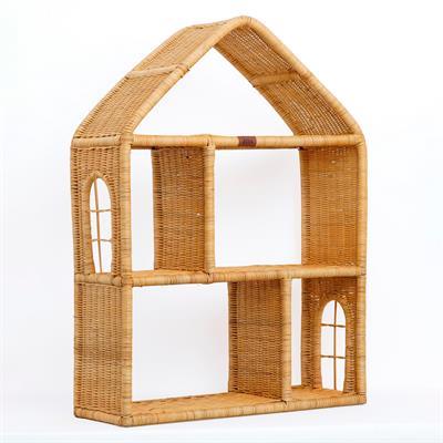 Rattan Ev Kitaplık