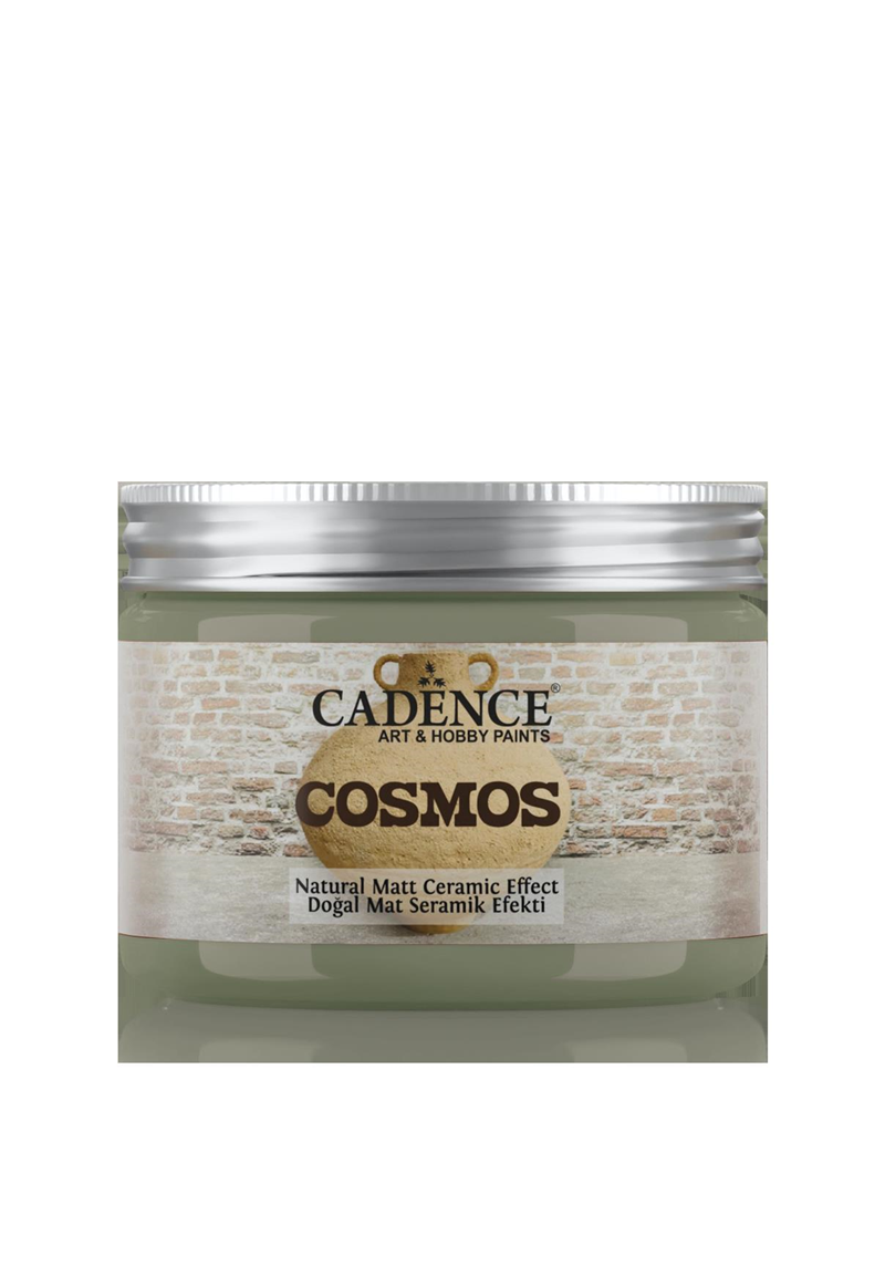 COSMOS DOĞAL MAT SERAMİK EFEKT CS-10 K.YEŞİLİ150ML