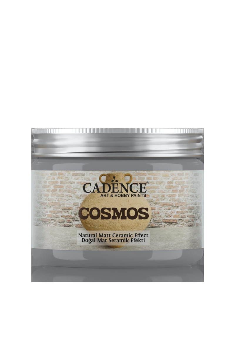 COSMOS DOĞAL MAT SERAMİK EFEKT CS-11 D.GRİ 150ML