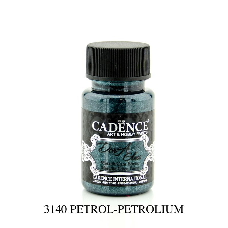 DORA CAM METALİK 3140 PETROL 50ML